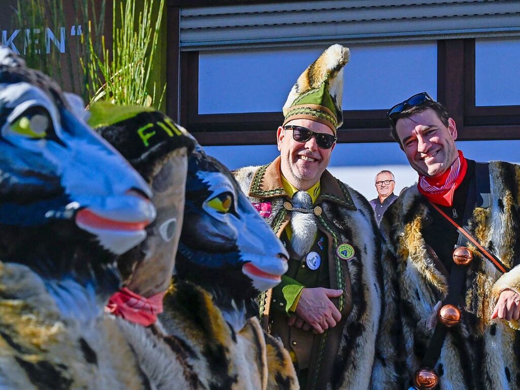 Zahlreiche Hstrger zogen am Sonntag durch die Lahrer Innenstadt. Die Besucher verfolgten das Treiben gut gelaunt.