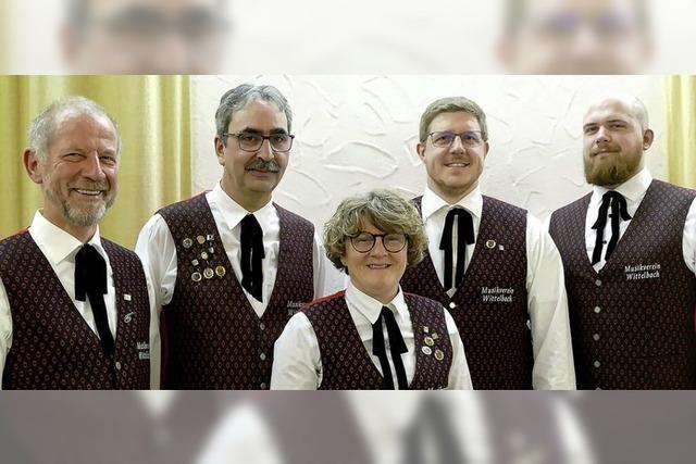 Der Musikverein Wittelbach hat ein neues Vorstandsteam