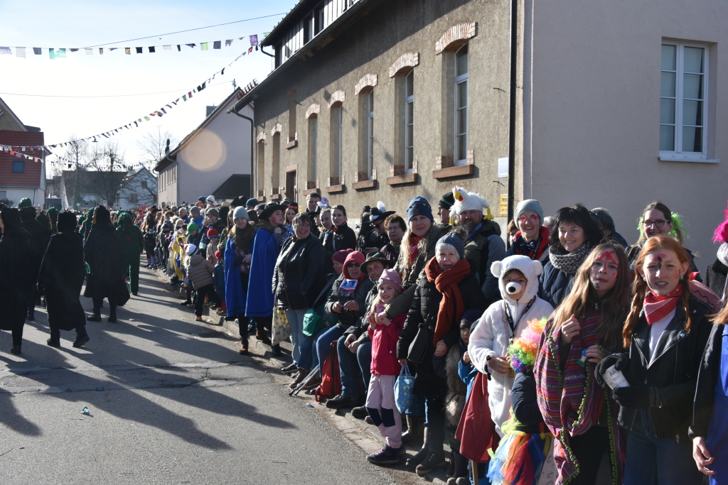 Mit lautem Narri Narro gratulierten zahlreiche Znfte und Gruppen den Freimter Wurzelgeistern zum 33. Geburtstag.