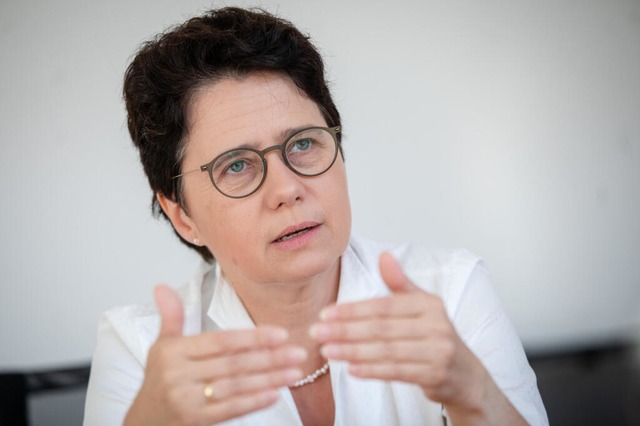 Marion Gentges:  &#8222;Es ist schlich...g auf die lange Bank zu schieben&quot;  | Foto: Christoph Schmidt (dpa)