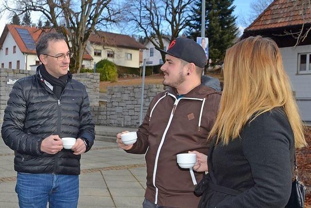 Auch beim Kaffee mit dem Brgermeister gibt es in Herrischried nur ein Thema: Windrder