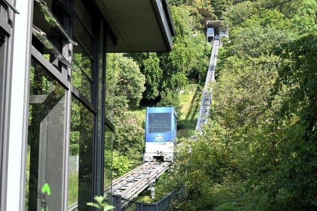 Die Freiburger Schlossbergbahn fhrt erst wieder ab dem 12. Mrz