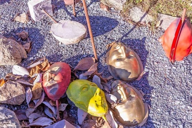 In Grafenhausen ist Kunst im Skulpturenpark schon wieder beschdigt worden - zum dritten Mal