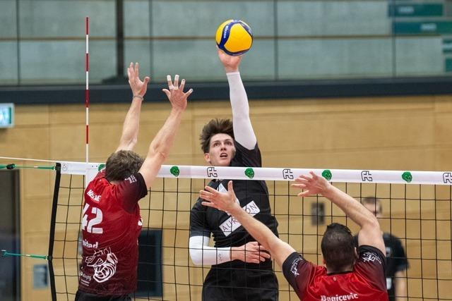 Volleyballer der FT 1844 Freiburg II bleiben in der dritten Liga hartnckig