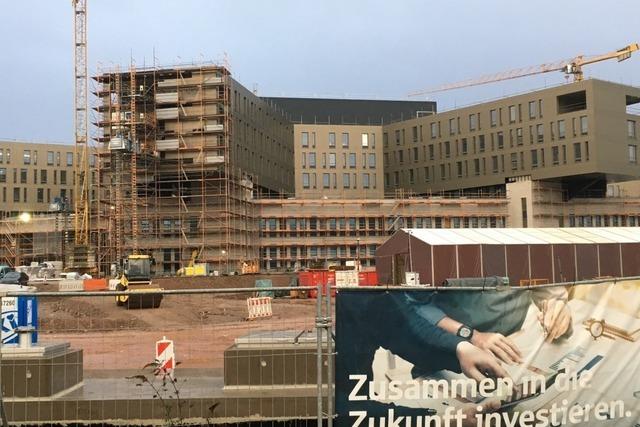 Das neue Zentralklinikum Lrrach wird langfristig zum Gesundheitscampus ausgebaut