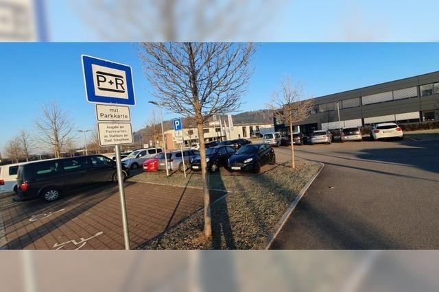 Der P&R-Platz Schopfheim-West stnde fr Photovoltaik zur Verfgung – wenn sich ein Investor findet