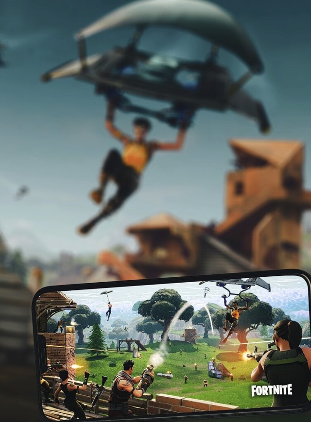 Fortnite auf dem Smartphone (Symbolbild)  | Foto: Diego (stock.adobe.com)