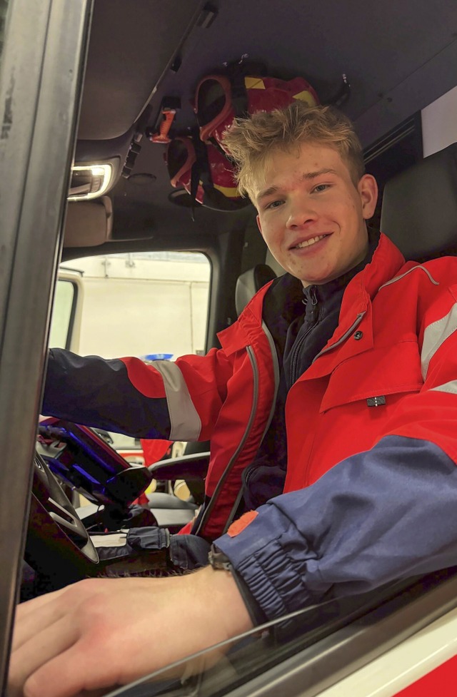 Anton Neumann ist ausgebildeter Rettungssanitter.  | Foto: privat