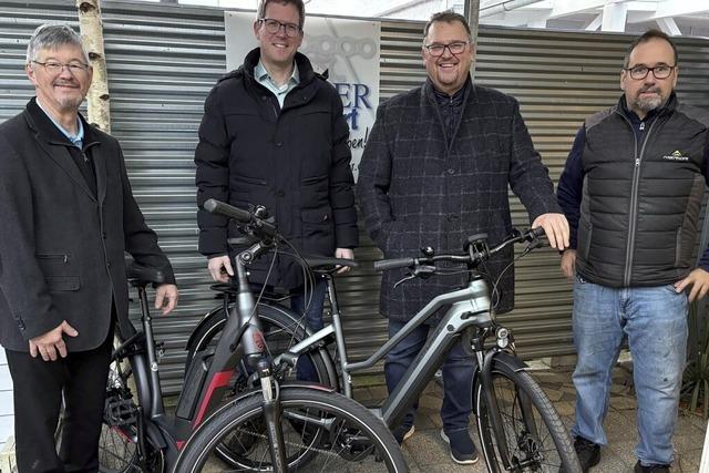 E-Bikes berreicht