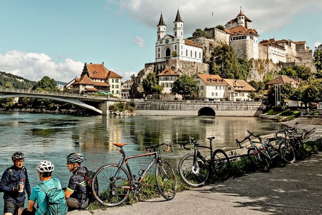 Imposantes Stadtbild: Blick auf Aarburg  | Foto: Dominik Baur (Switzerland Tourism)