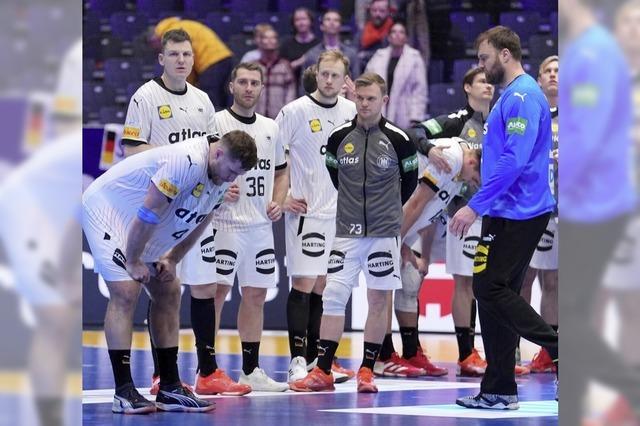 Deutsche Handballer scheitern bei der WM