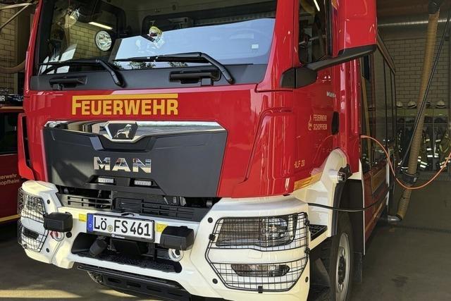 Alte und neue Fahrzeuge beschftigen die Feuerwehr Schopfheim