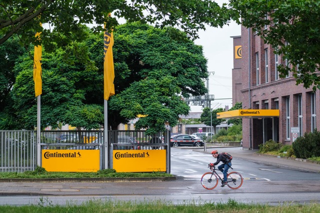 Die Zentrale der Contitech-Mutter Continental in Hannover  | Foto: Ole Sata (dpa)