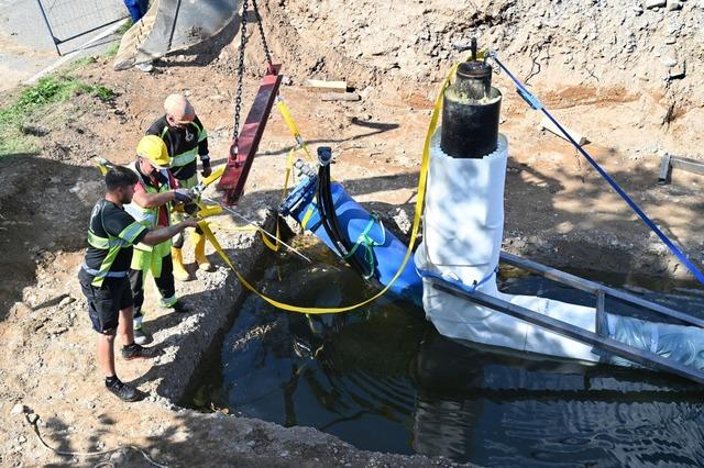 Fernwrmeversorgung fr Neubaugebiet "Im Zinklern" in Freiburg-Lehen