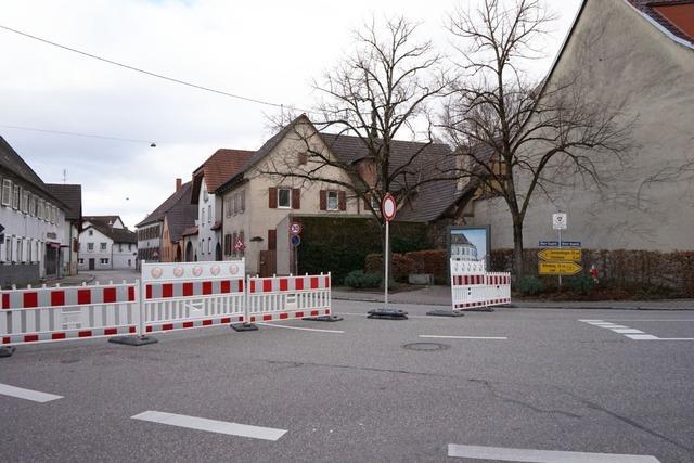 Die Sperrung auf der B3 in Kippenheim ist wieder aufgehoben