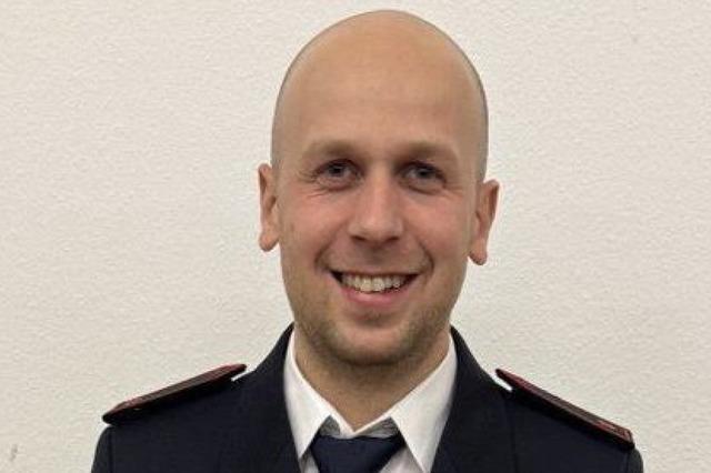 Jonas Vierlinger fhrt die Feuerwehr-Abteilung Sasbach