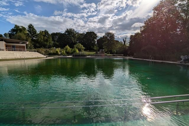 Die Folie im Murger Naturerlebnisbad Murhena soll ausgetauscht werden – aber erst nach der Saison