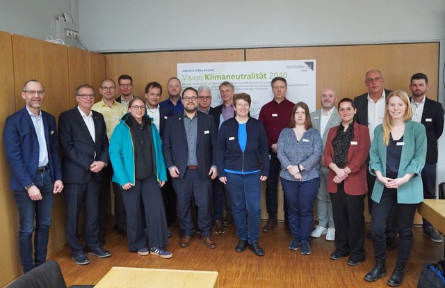 Vertreter von dreizehn der grten Unt...en den Runden Tisch Energie und Klima.  | Foto: Stadt Rheinfelden