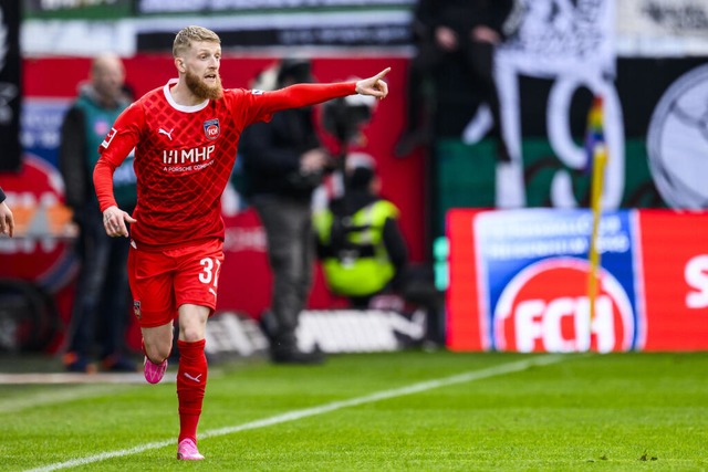 Jan-Niklas Beste, hier im Trikot des FC Heidenheim  | Foto: Tom Weller (dpa) 