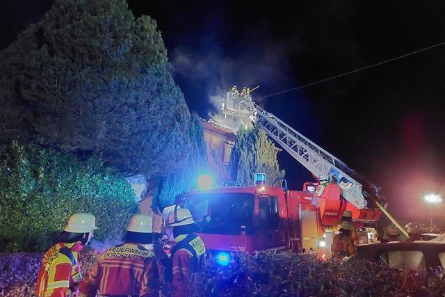 Wohnhaus in Buchenbach durch Brand zerstrt