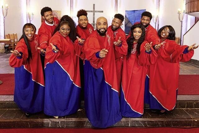 Die New York Gospel Stars kommen wieder nach Freiburg in die Katholische Kirche Sankt Konrad