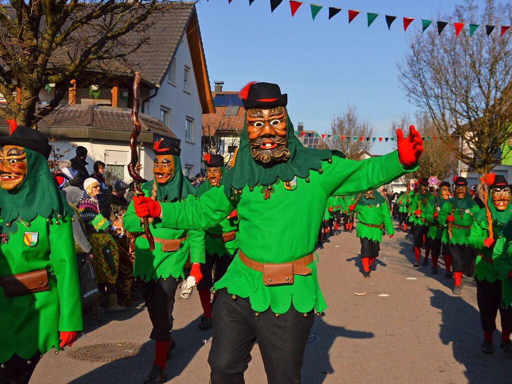 Festwochende der Narrenzunft Johlia vom Vgelestei in Gutach im Breisgau