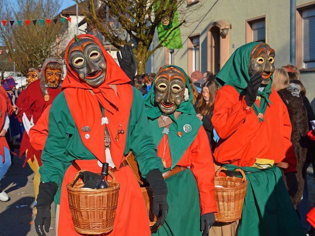 Festwochende der Narrenzunft Johlia vom Vgelestei in Gutach im Breisgau