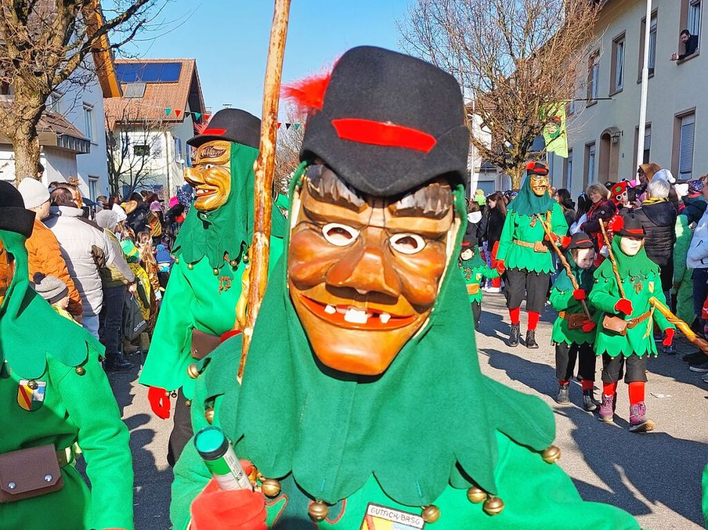 Festwochenende der Narrenzunft Johlia vom Vgelestei in Gutach im Breisgau