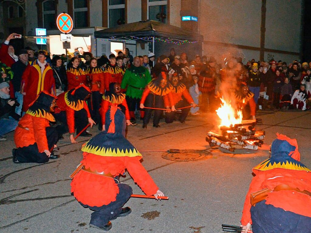 Festwochende der Narrenzunft Johlia vom Vgelestei in Gutach im Breisgau