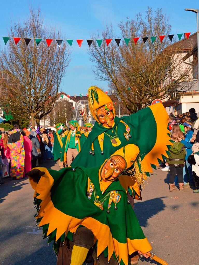 Festwochende der Narrenzunft Johlia vom Vgelestei in Gutach im Breisgau