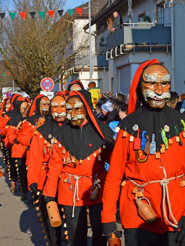 Festwochende der Narrenzunft Johlia vom Vgelestei in Gutach im Breisgau