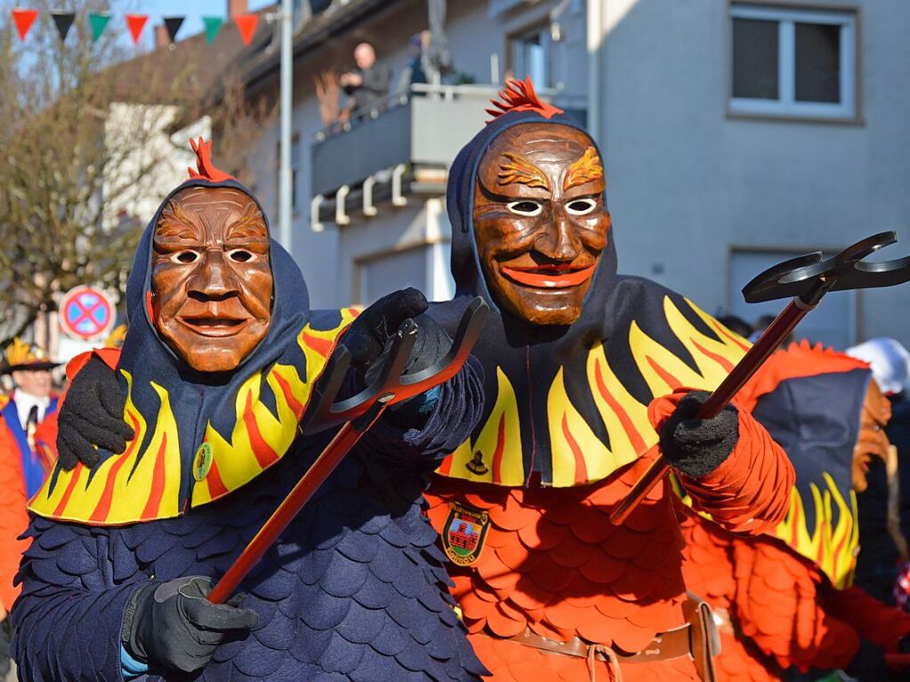 Festwochende der Narrenzunft Johlia vom Vgelestei in Gutach im Breisgau