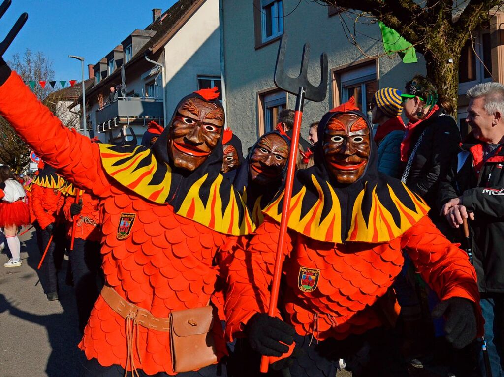 Festwochende der Narrenzunft Johlia vom Vgelestei in Gutach im Breisgau