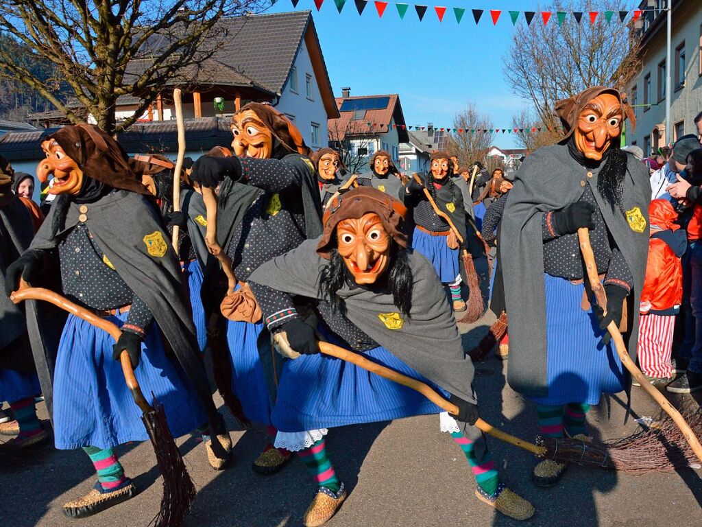 Festwochende der Narrenzunft Johlia vom Vgelestei in Gutach im Breisgau