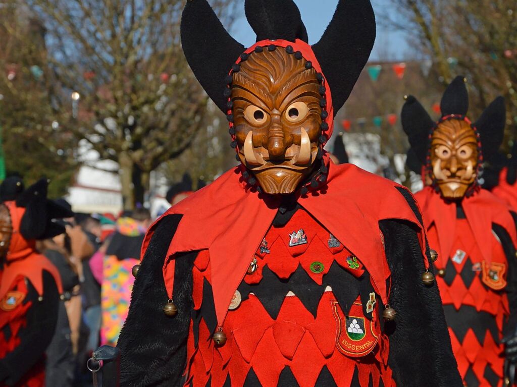 Festwochende der Narrenzunft Johlia vom Vgelestei in Gutach im Breisgau