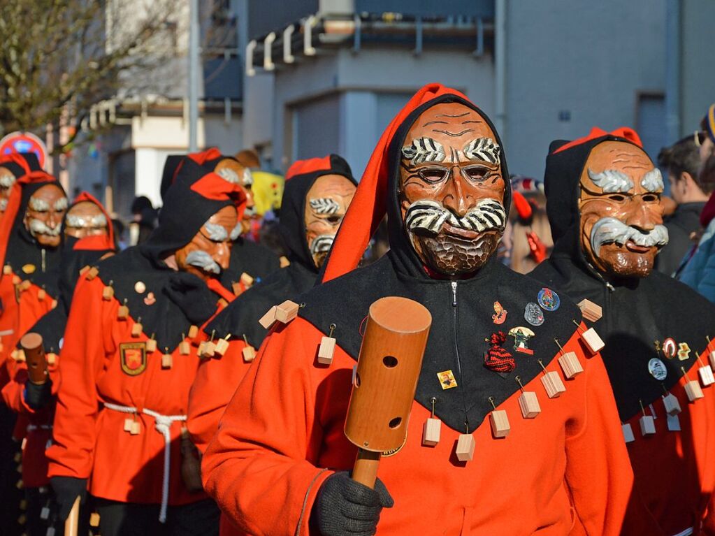 Festwochende der Narrenzunft Johlia vom Vgelestei in Gutach im Breisgau