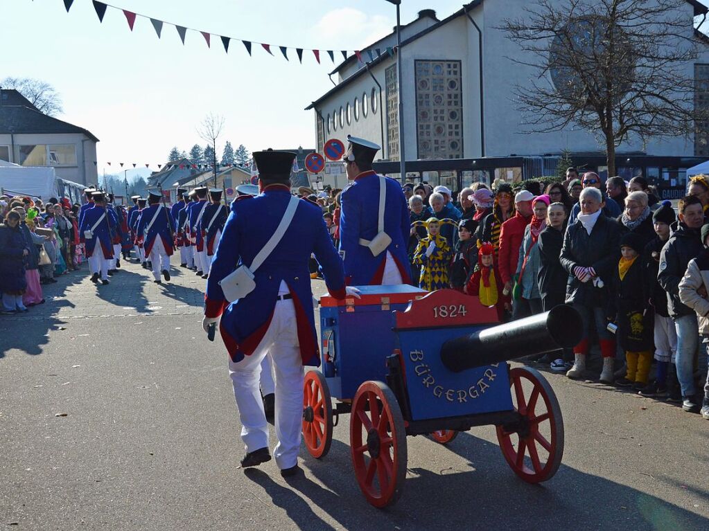 Festwochende der Narrenzunft Johlia vom Vgelestei in Gutach im Breisgau