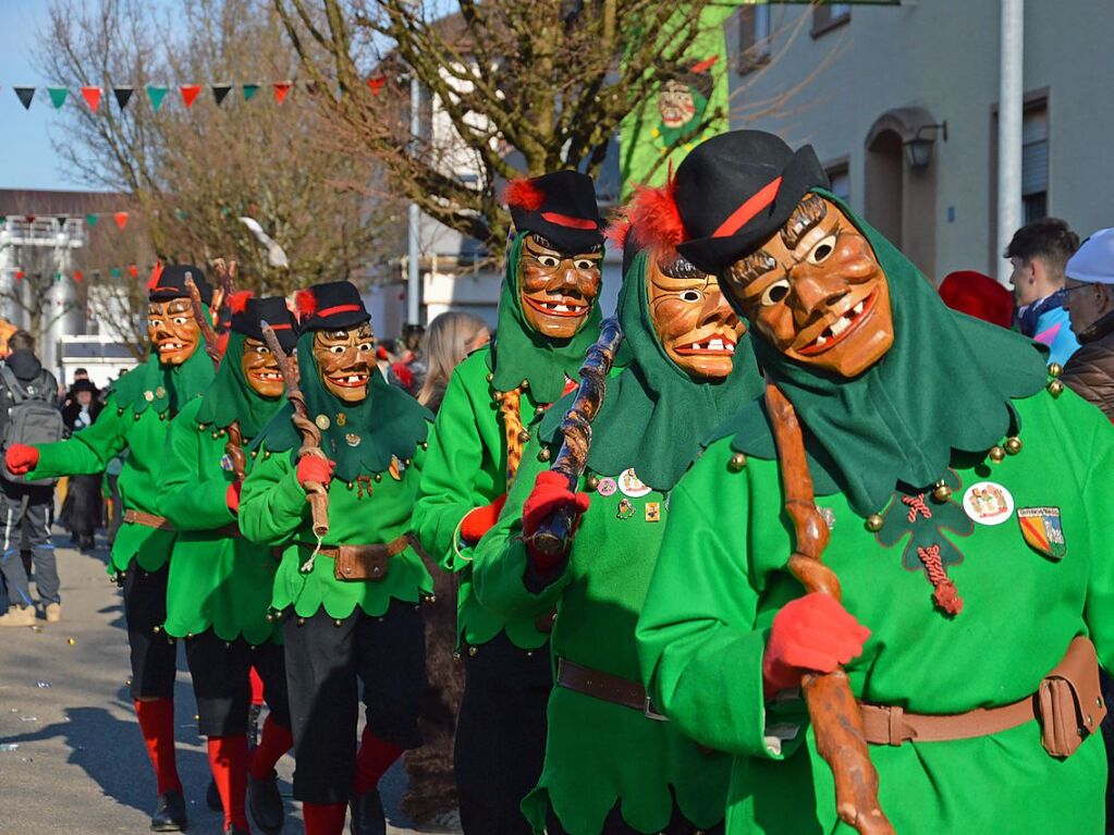 Festwochende der Narrenzunft Johlia vom Vgelestei in Gutach im Breisgau