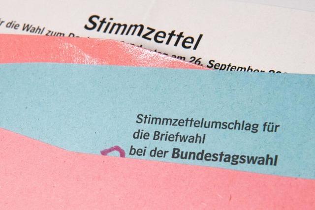 Knapper Zeitplan fr die Briefwahl – Landratsamt rt dazu, Unterlagen gar nicht erst mit heim zu nehmen