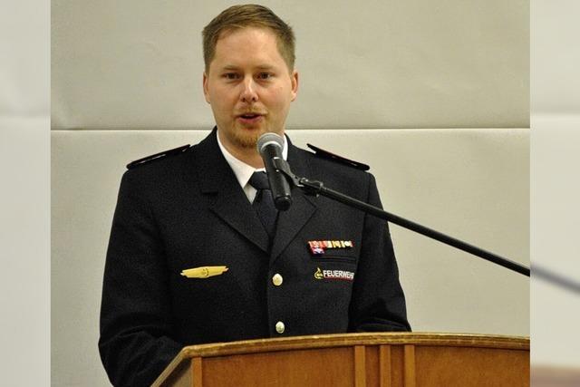 Kommandantenwechsel bei der Bad Sckinger Feuerwehr: Christian Siebold folgt auf Tobias Frster