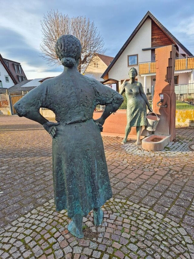 Klaus Stadelbacher will dieses Jahr wi...und der Brunnen stehen in Hochstetten.  | Foto: Sebastian Barthmes