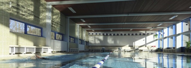 Das Wehrer Hallenbad blickt auf 50 Jahre Geschichte zurück. | Foto: Gerd Leutenecker Das Wehrer Hallenbad blickt auf 50 Jahre Geschichte zurück. | Foto: Gerd Leutenecker