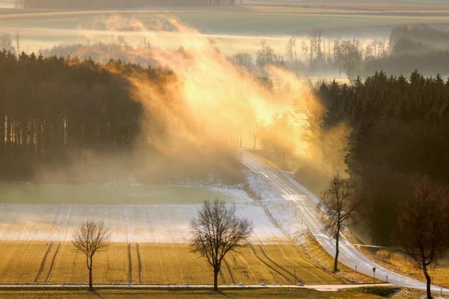 Sonne, Wolken und Schnee in Baden-Wrttemberg – und Wind im Schwarzwald