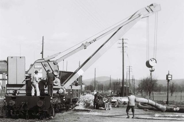 In Wyhlen wurden einst sthlerne Giganten gebaut