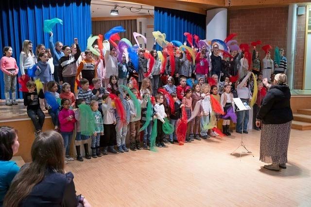 So kreativ feiert eine Mllheimer Schule die Freundschaft mit Frankreich