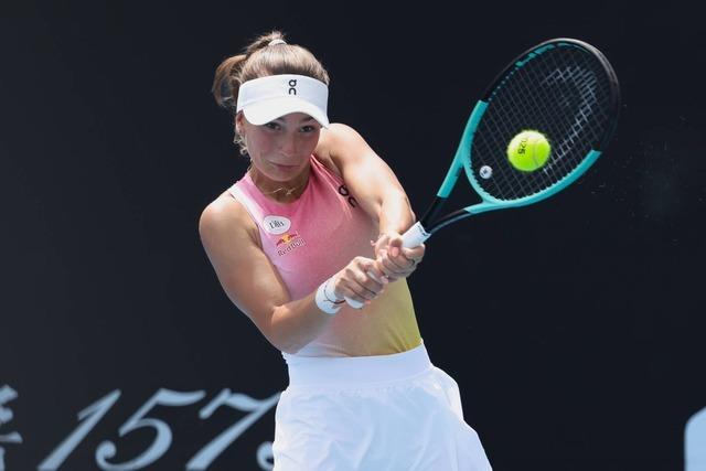 Julia Stusek aus Rheinfelden ist eine der besten Tennis-Juniorinnen der Welt