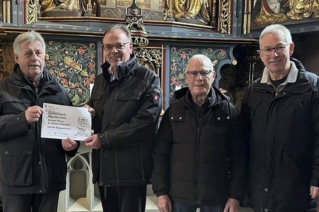 3900 Euro fr die Kirche