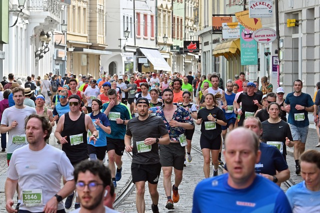 Wer sich bislang nicht fr Marathon od... auch nicht dabeisein (Foto von 2024).  | Foto: Michael Bamberger