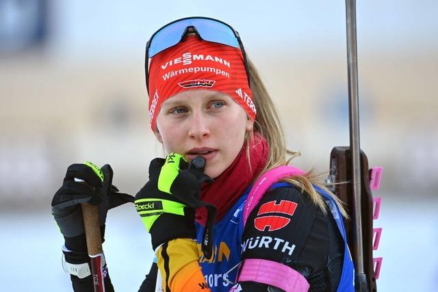 Biathletin Julia Tannheimer schwrmt: 