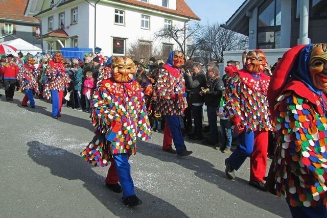 So viel Arbeit steckt in Maske und Hs der H-Ri aus hlingen-Birkendorf